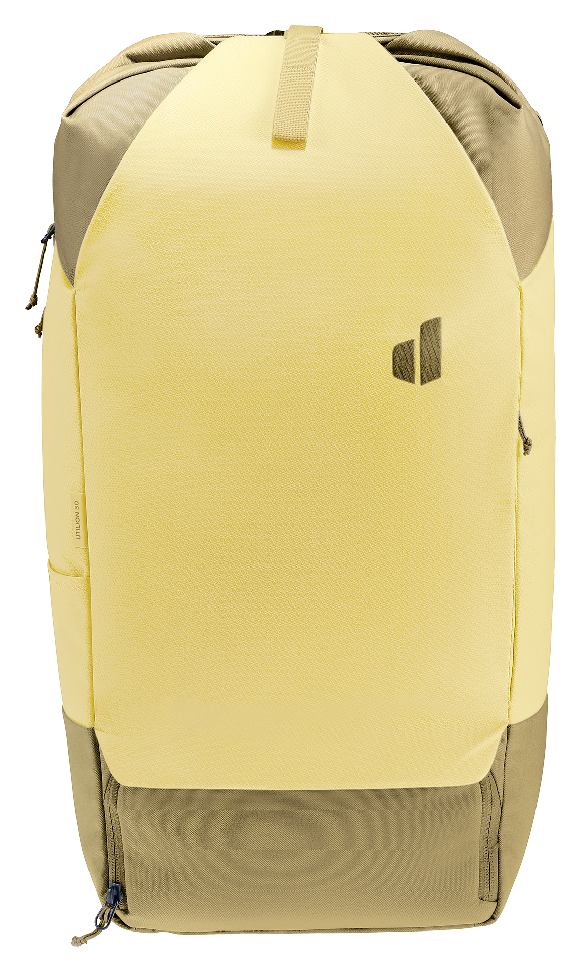 Utilion 30 backpack, rucksack, yellow, two-tone, zippers