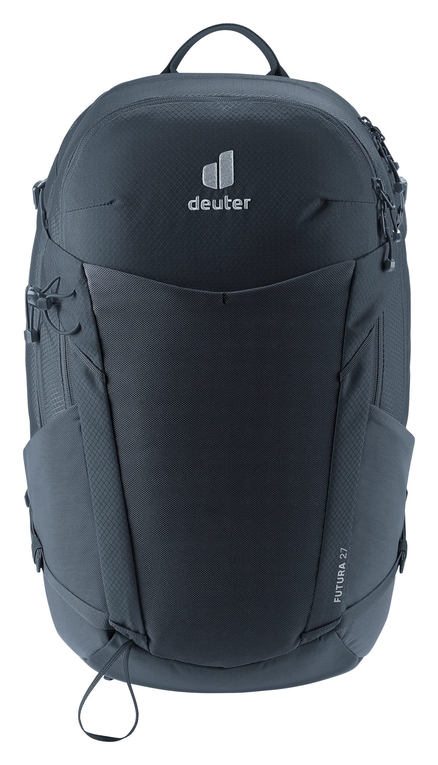 backpack, daypack, hiking, front pocket, drawstring cord