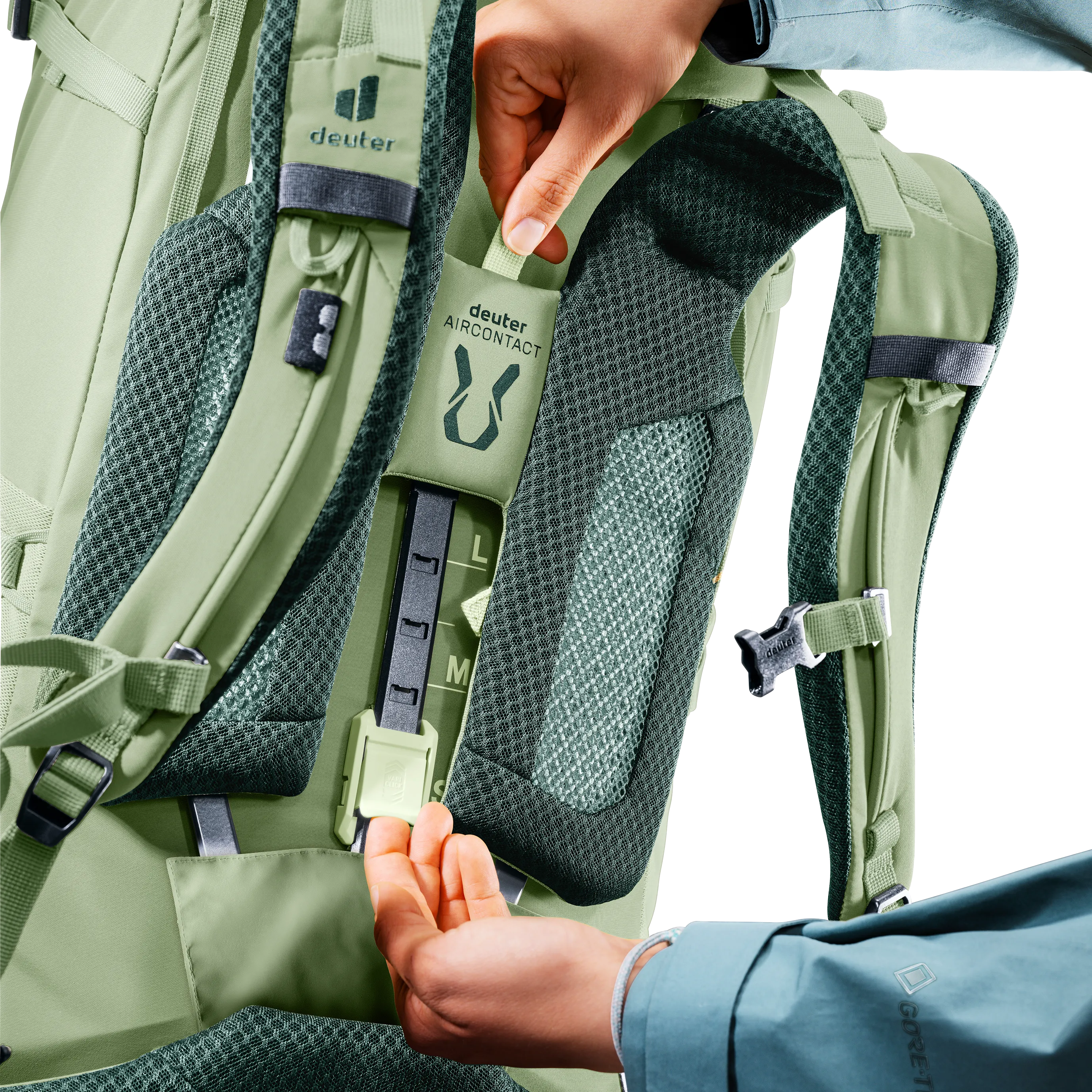 Aircontact Core 45+10 SL - Backpacking packs - grove ivy