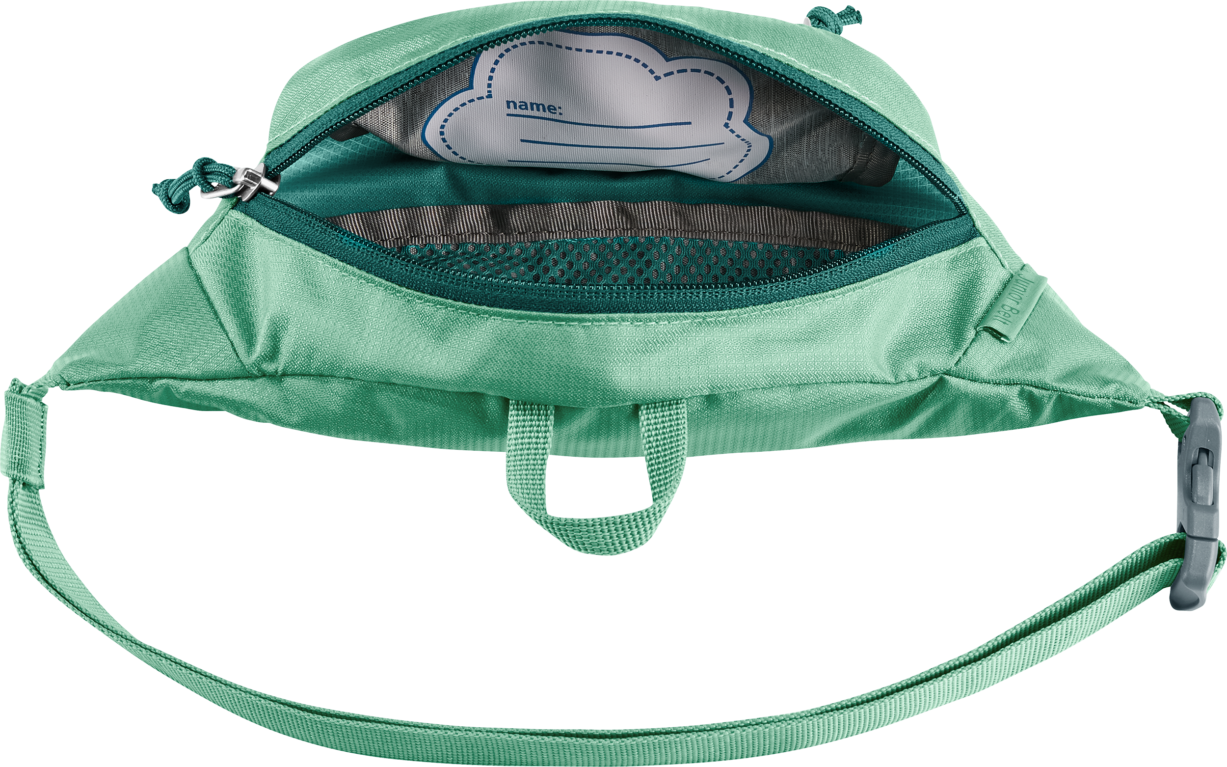 Junior Belt Bag, Handbag, Purse, Hat, Backpack, pouch, green bag, zippered pocket, small backpack, mesh interior