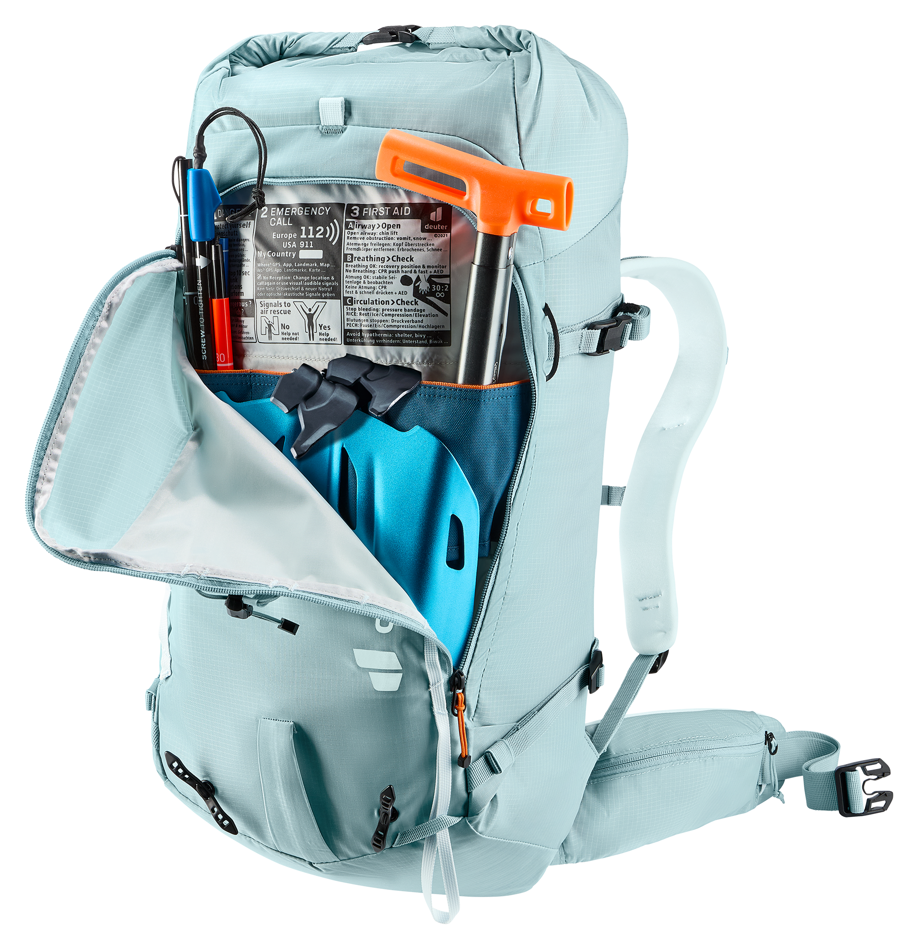 backpack, outdoor, first-aid, gear, hydration